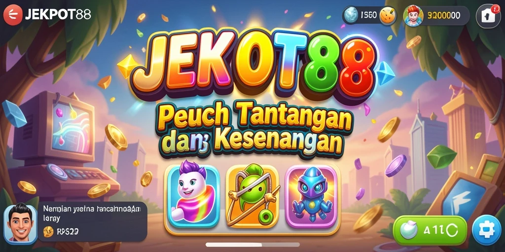 Tampilan menarik dari gameplay Match-3 JEKPOT88 menunjukkan keseruan setiap level.