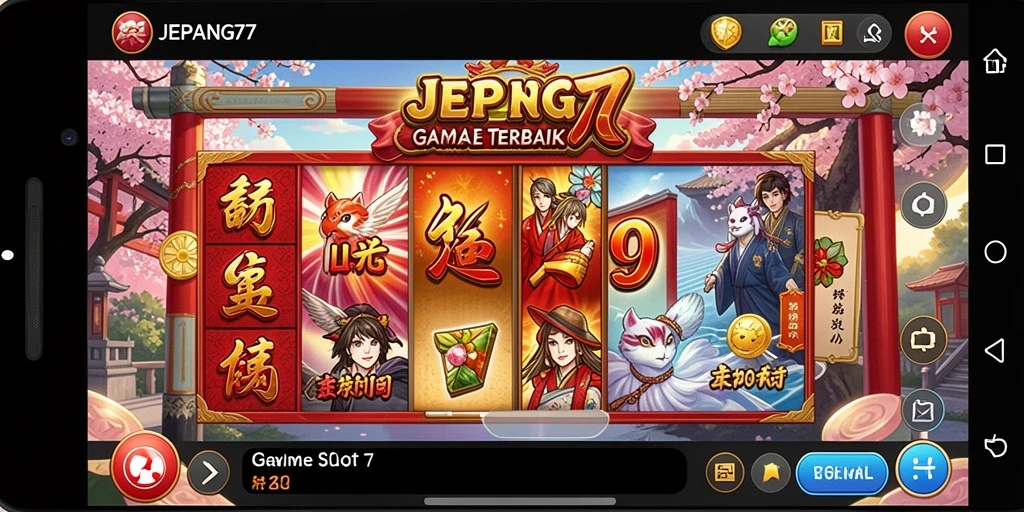 Tampilan menarik dalam screenshot <strong>JEPANG77</strong> menampilkan gameplay Slot yang seru.