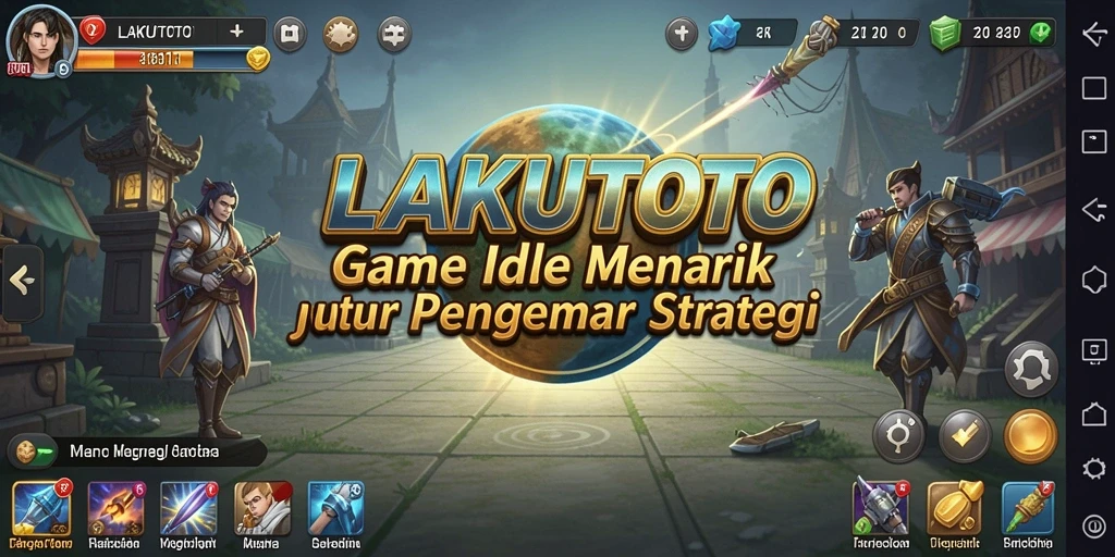 Gambaran gameplay <strong>LAKUTOTO</strong> yang menarik dalam mode Idle.